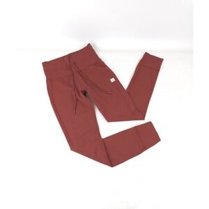Vuori Women's Daily Legging XS Medium High Rise Rust Yoga Pants